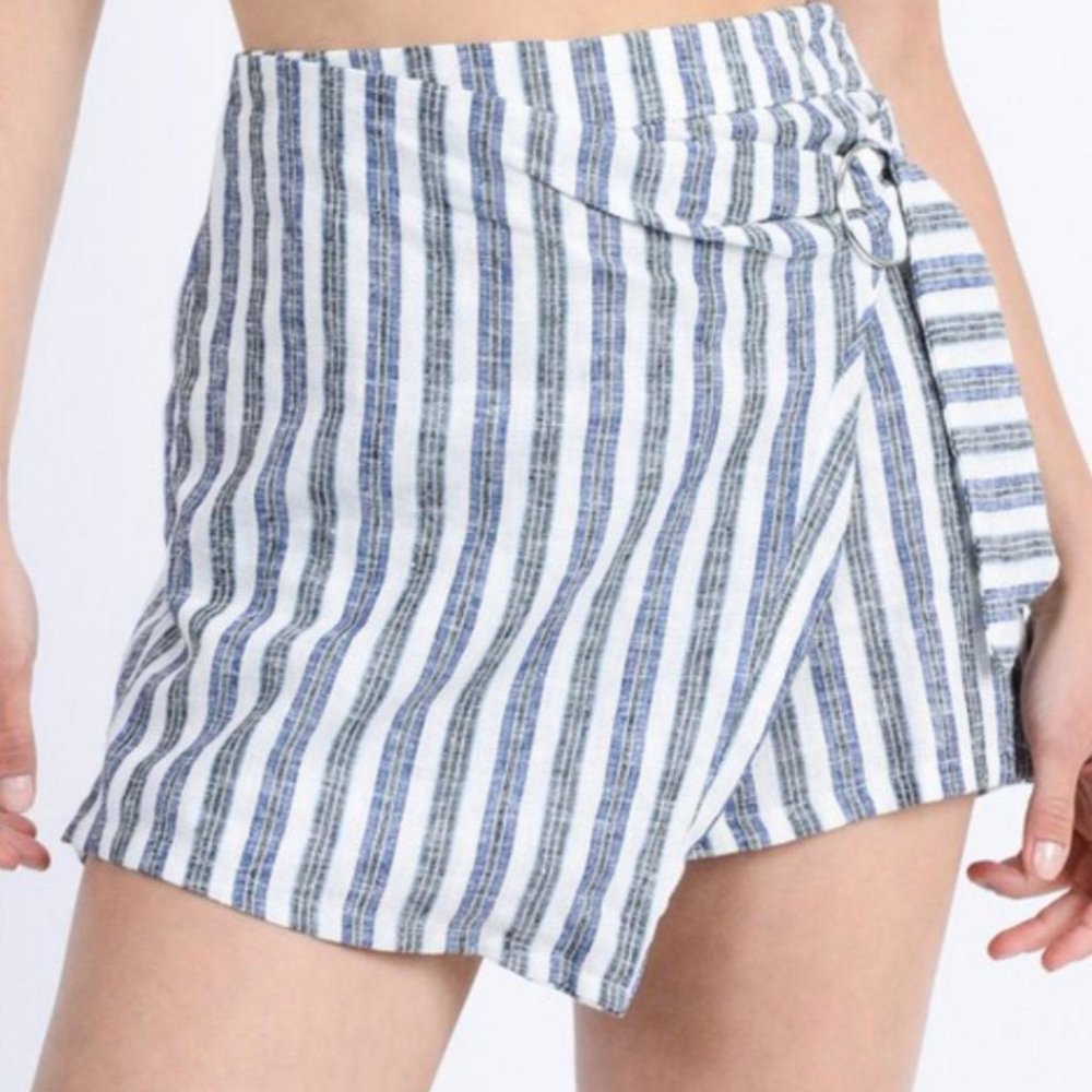 Lovetree Striped Skort Shorts